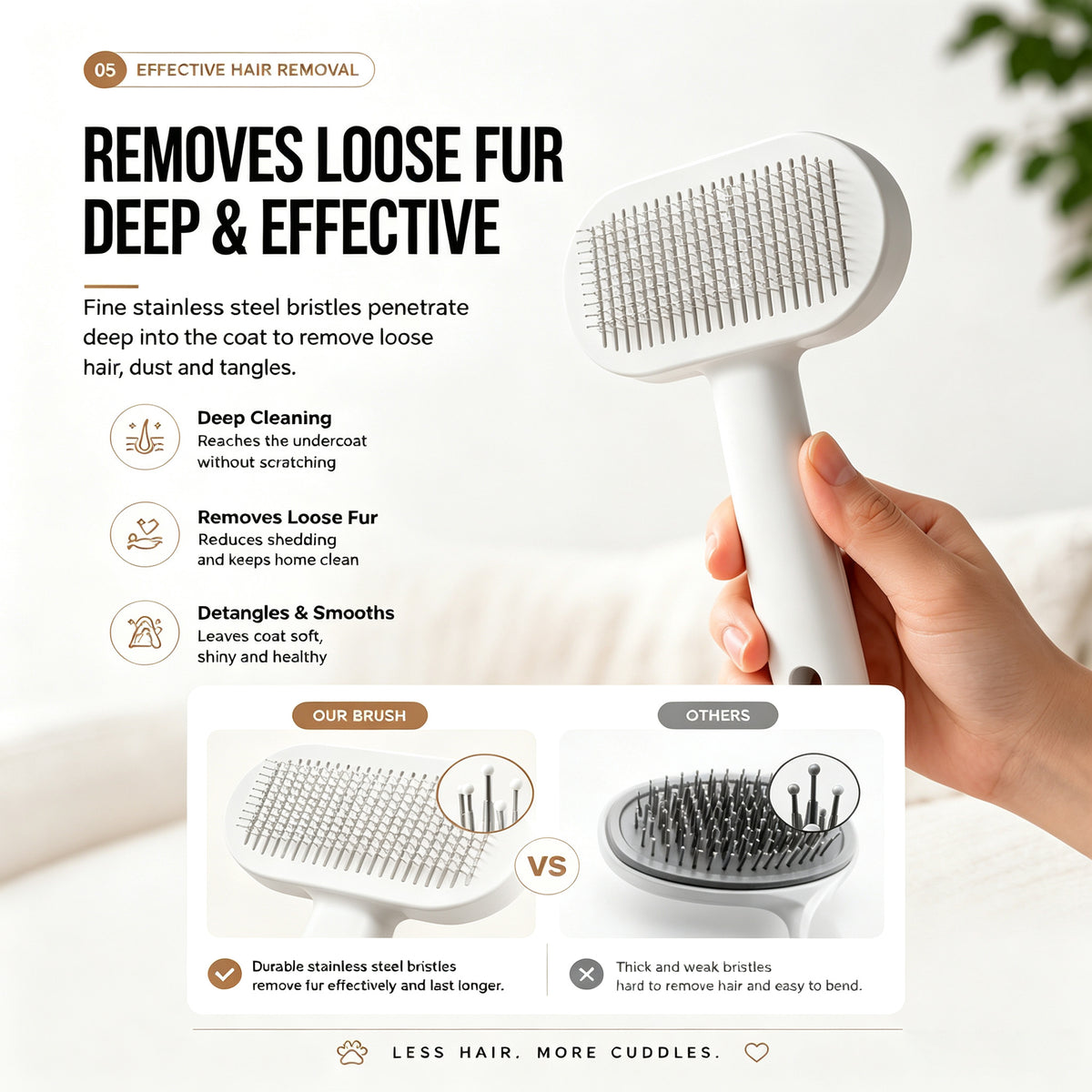 One-click cleaning